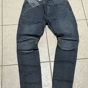 G-Star Men's Dark Gray Slim Jeans